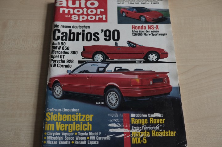 Auto Motor und Sport 10/1989